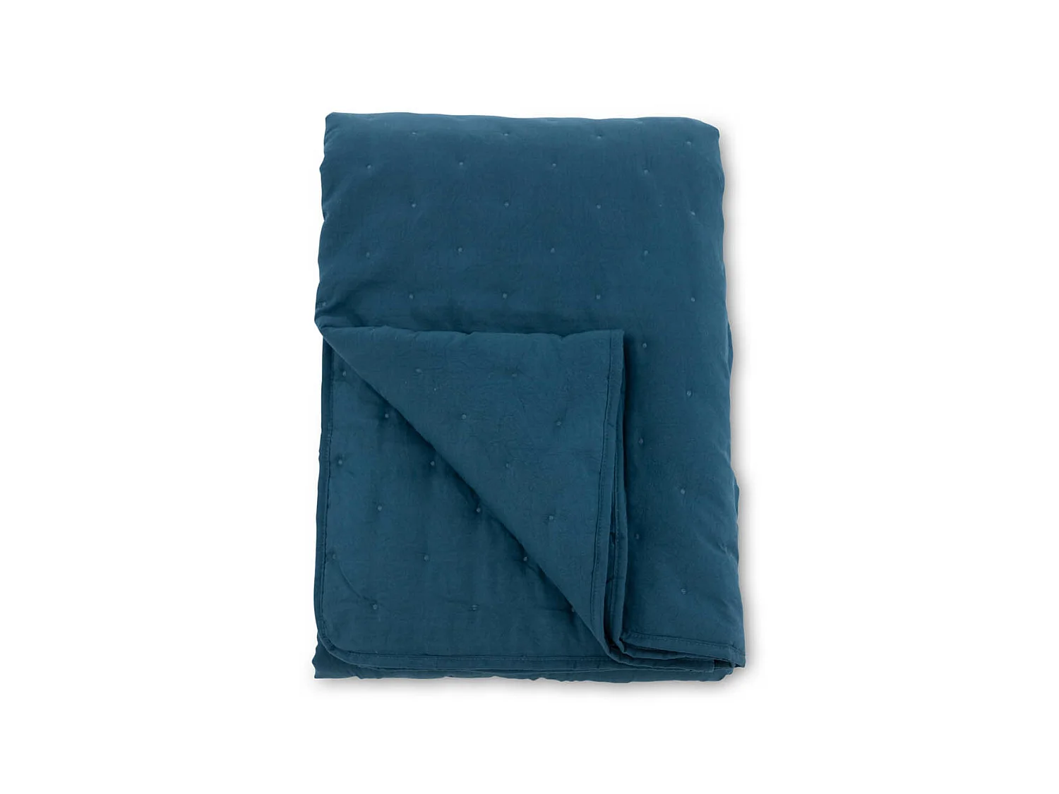 Sally couvre-lit 80x180cm bleu.