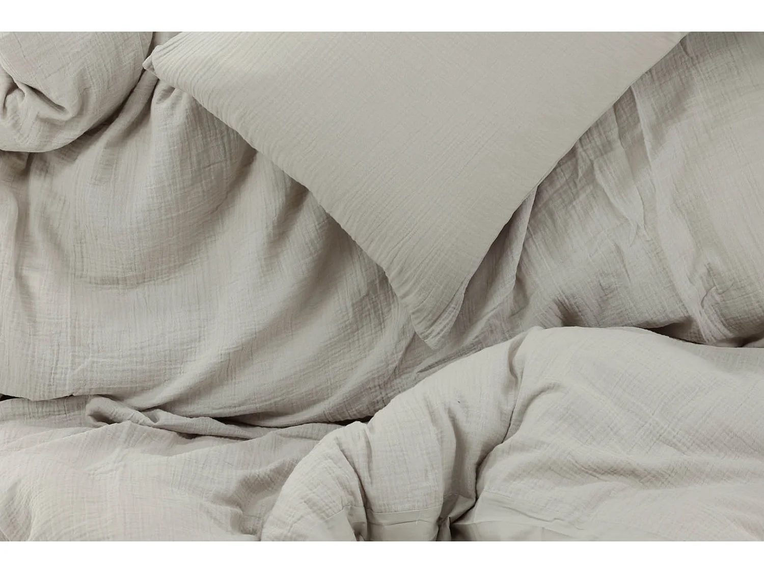 Mila bedset 1 set 220x240cm grijs.