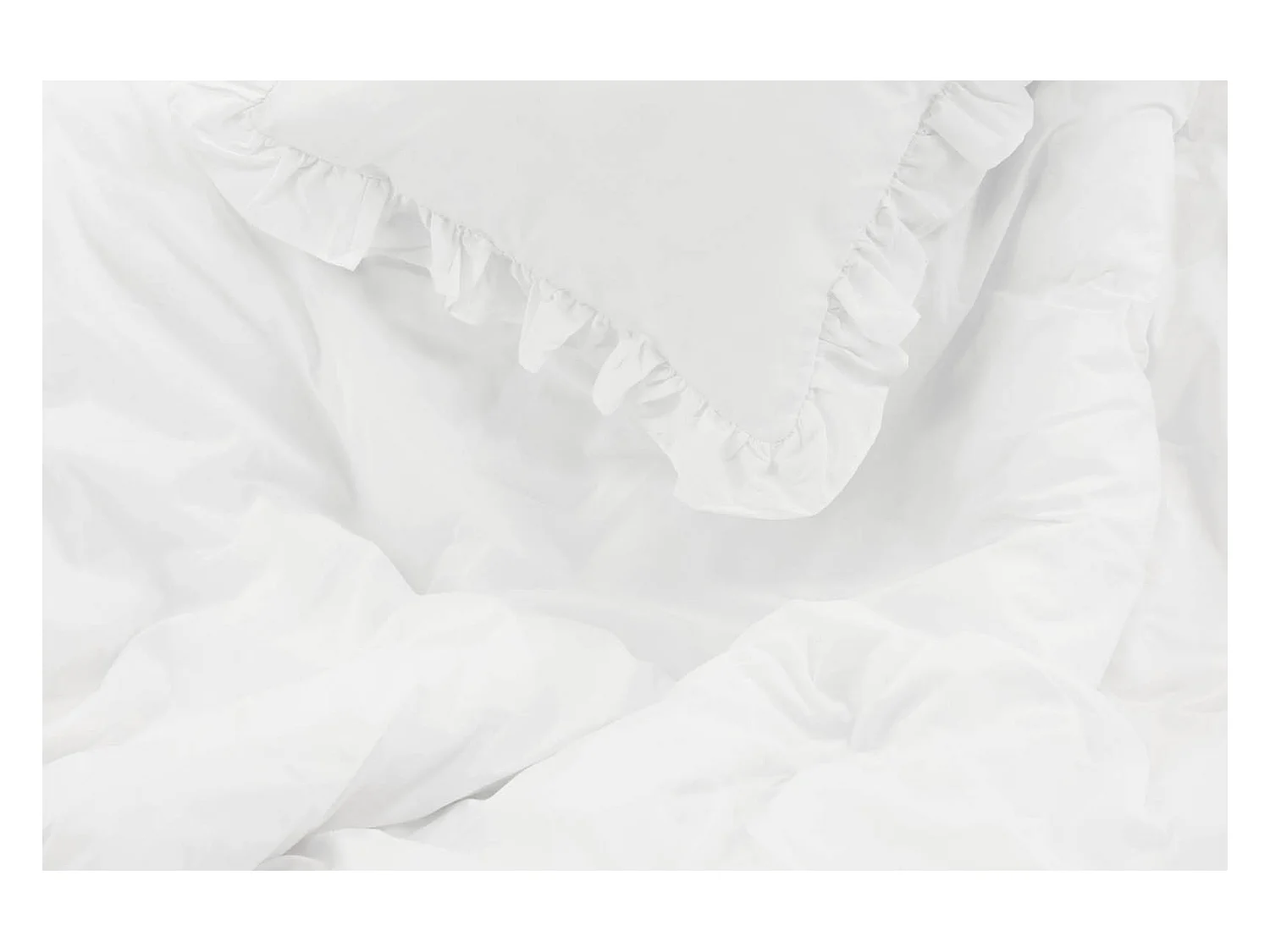 Levi Bettwäsche 1 Sätze 200x150cm weiß.