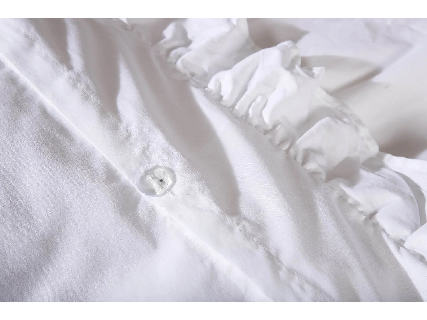 Levi Bettwäsche 1 Sätze 200x150cm weiß.