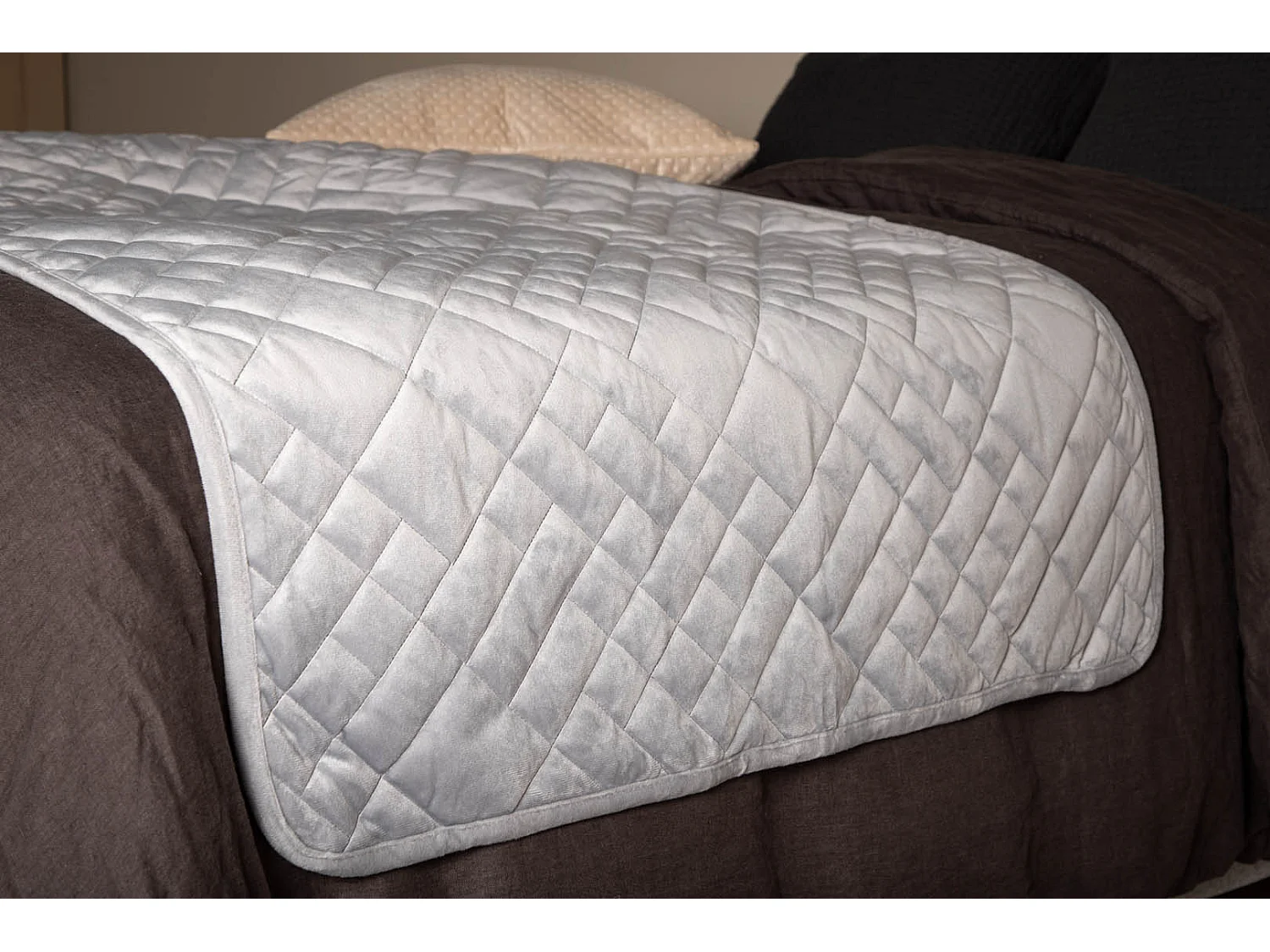 Jilly sprei 80x180cm grijs.