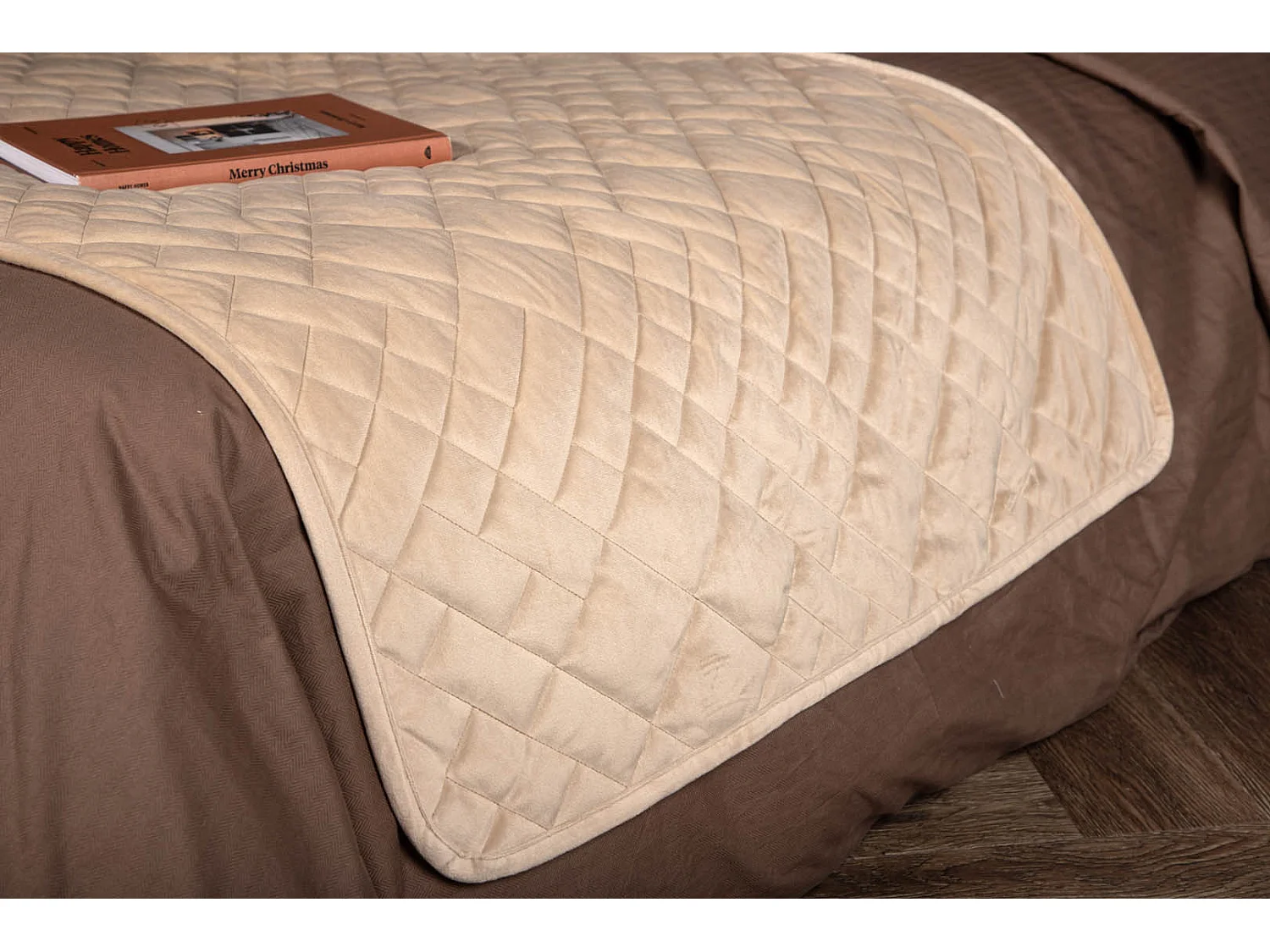 Jilly couvre-lit 80x150cm beige.