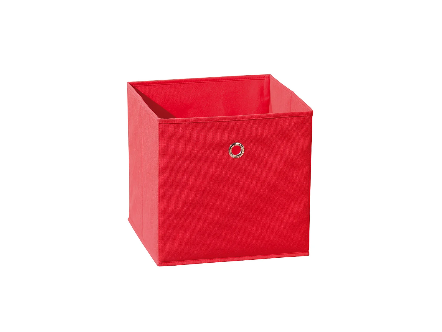 Cajas de almacenamiento de basura de color rojo.