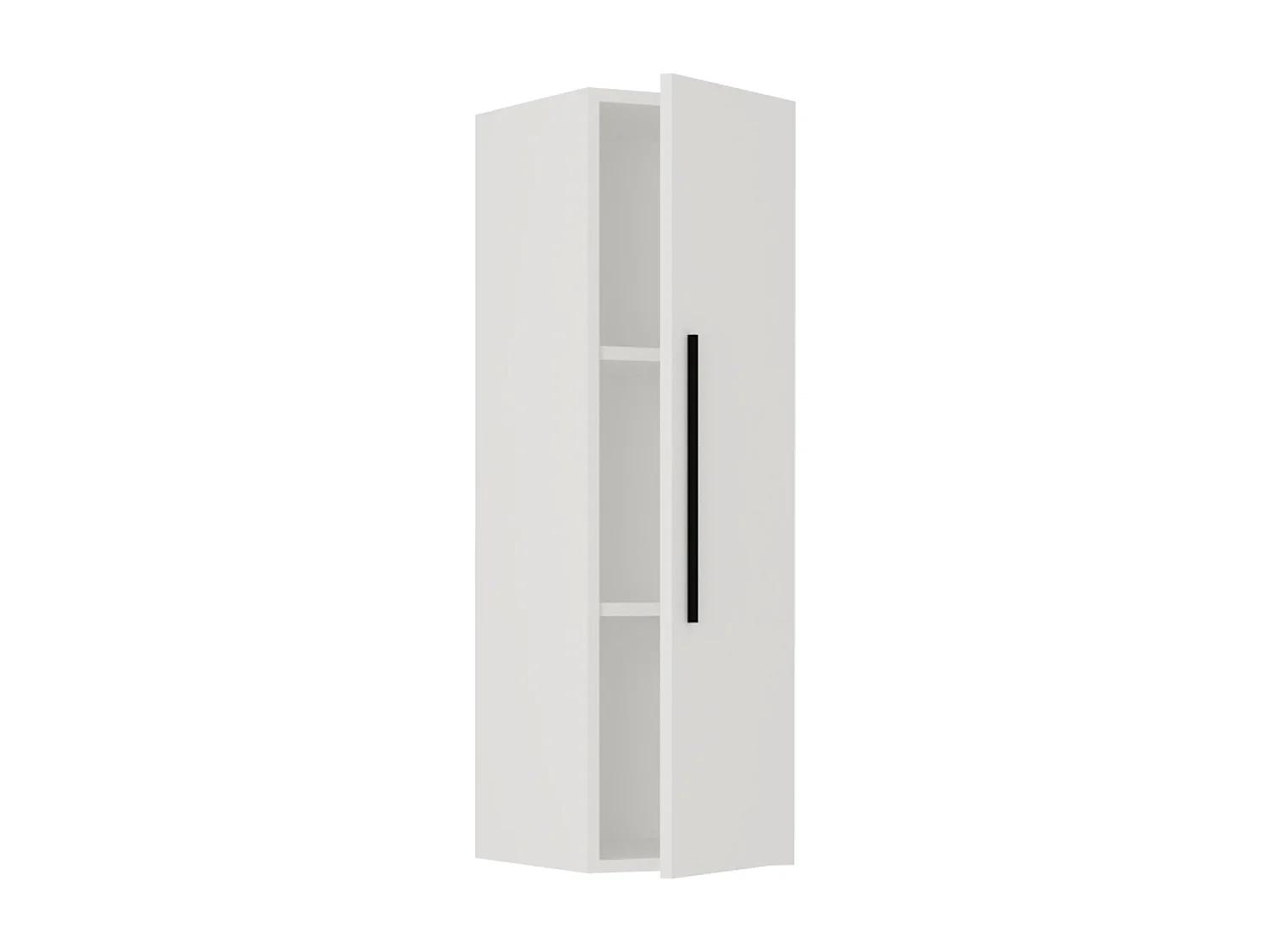 Wall Rack Arila White H. 95 x W. 30 x D. 30 cm