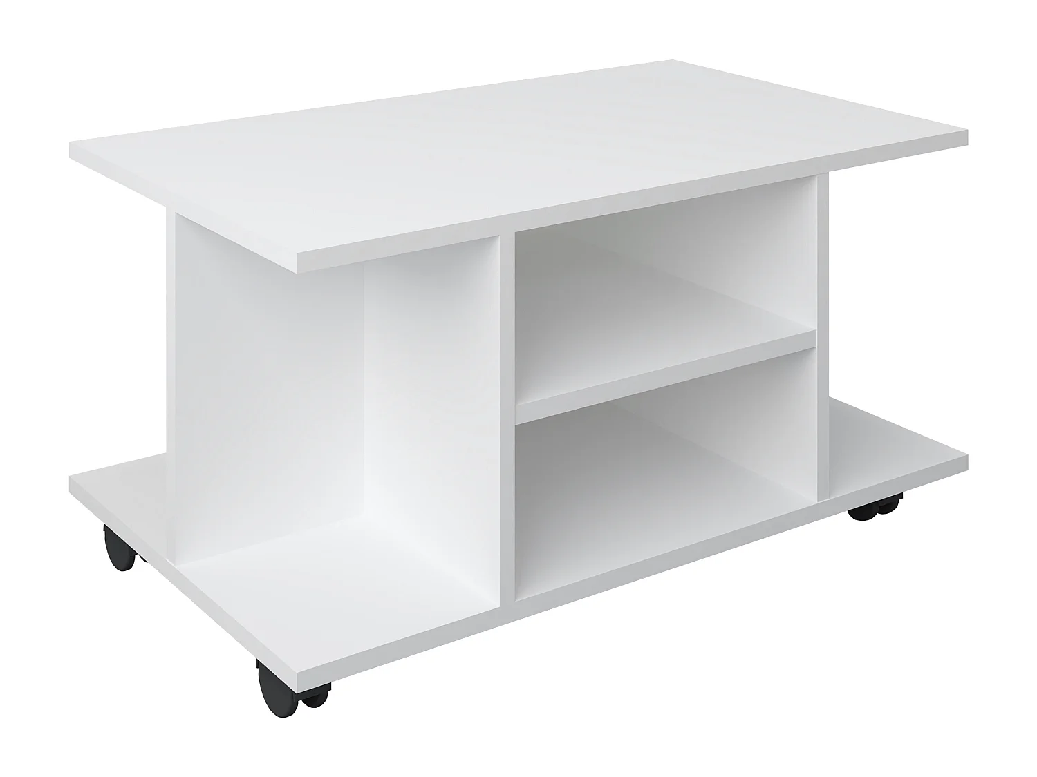 TV Furniture Findalo White H. 40 x W. 80 x D. 40 cm