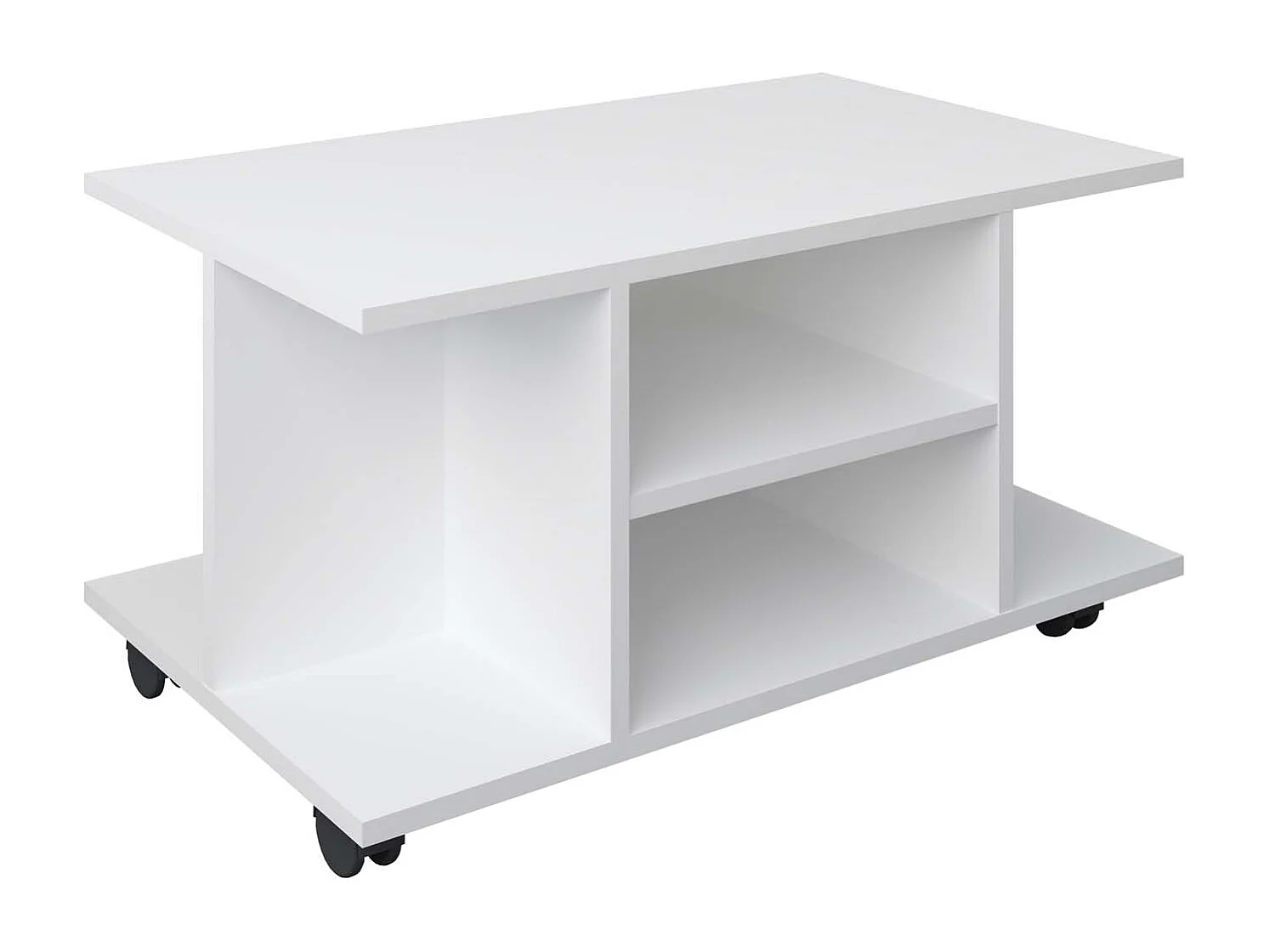 TV Furniture Findalo White H. 40 x W. 80 x D. 40 cm