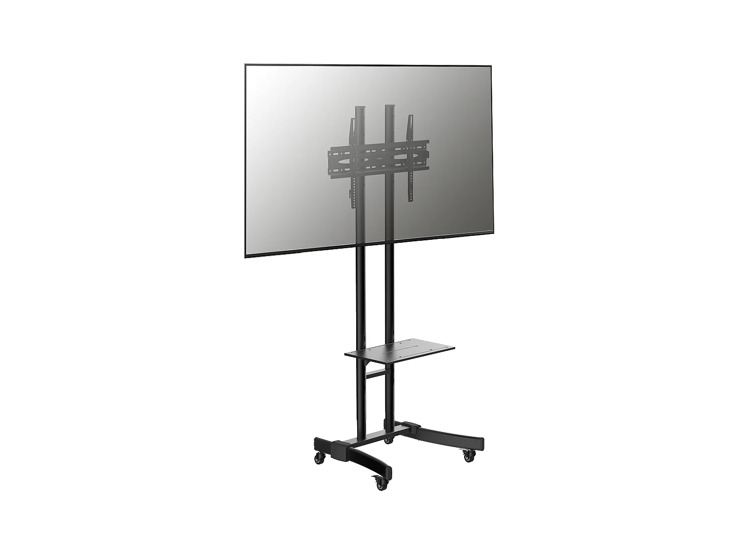 TV stand feet B-MS Black H. 190 x W. 76 x D. 66 cm