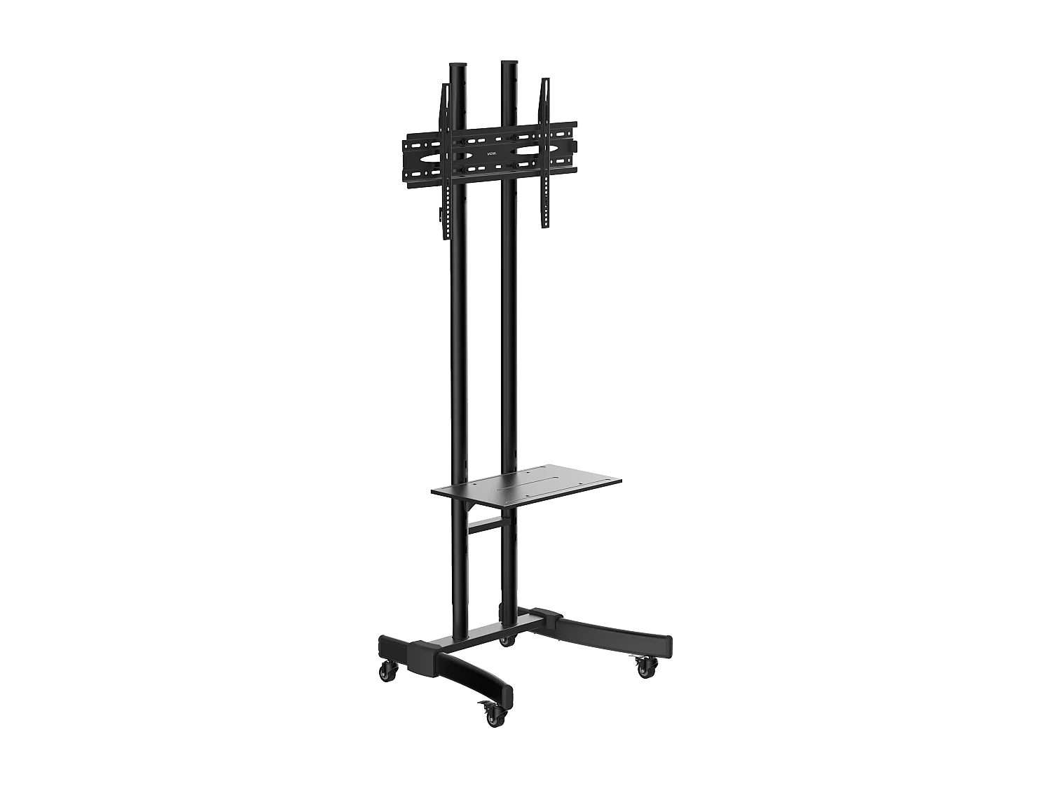 TV stand feet B-MS Black H. 190 x W. 76 x D. 66 cm