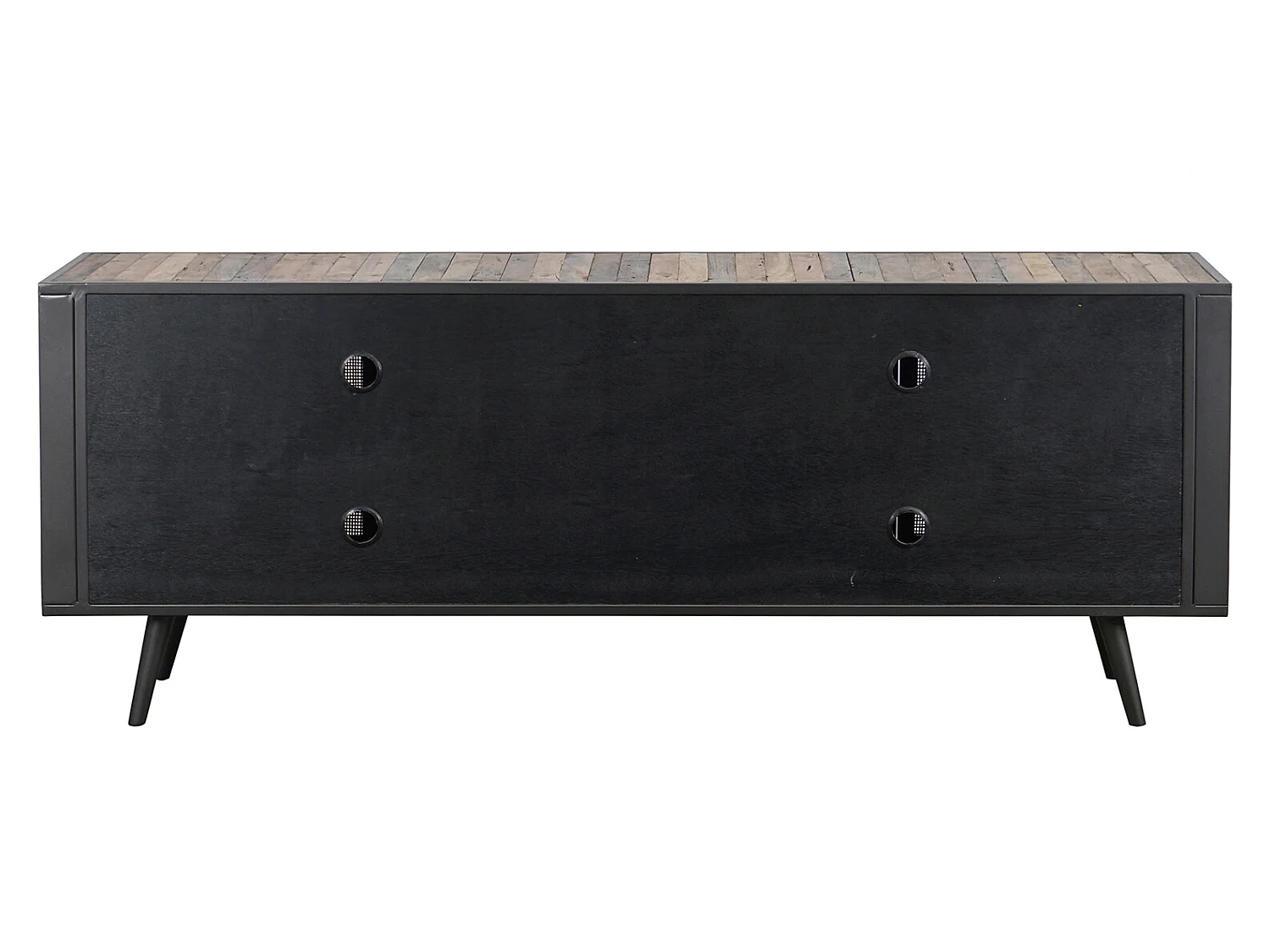 NordicRattan Meuble TV avec 4 portes, naturel.