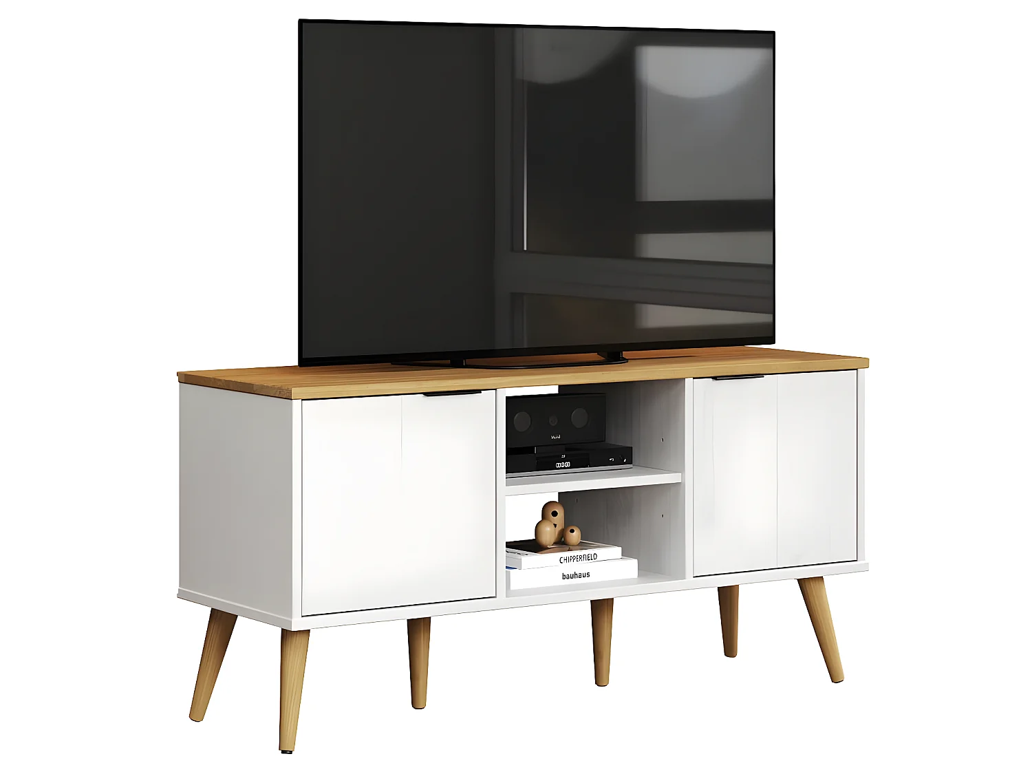 Paterno TV-meubel wit,honing.