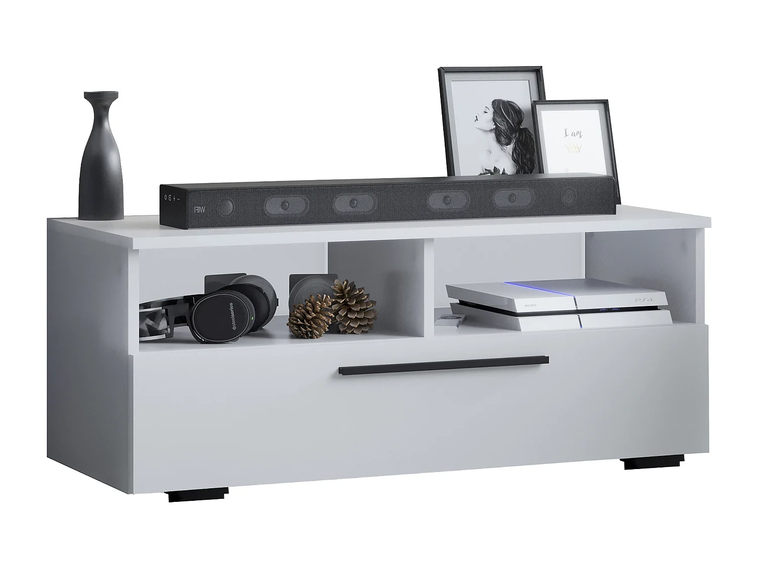 Houten TV Lowboard Meubels Fernseh Arila L