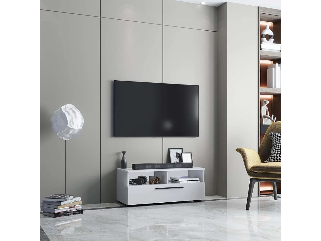 Holz TV Lowboard Möbel Fernsehschrank Arila L