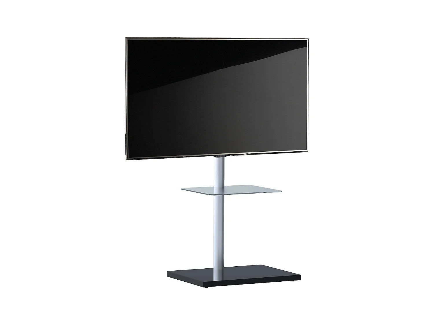 TV stand feet Nalano Black H. 100 x W. 60 x D. 45 cm