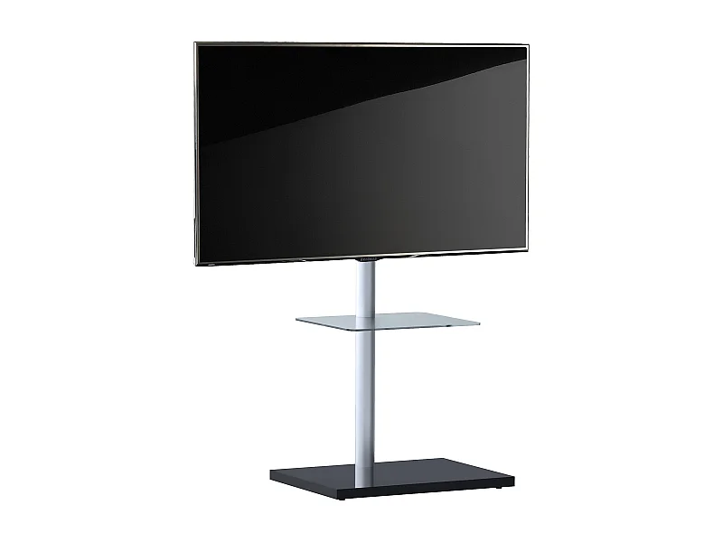 TV stand feet Nalano Black H. 100 x W. 60 x D. 45 cm