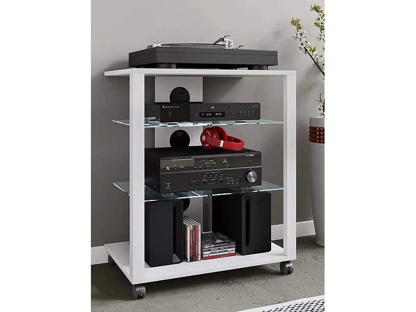 Hifi Meble Stojak Szkło Phono Folas Rolls