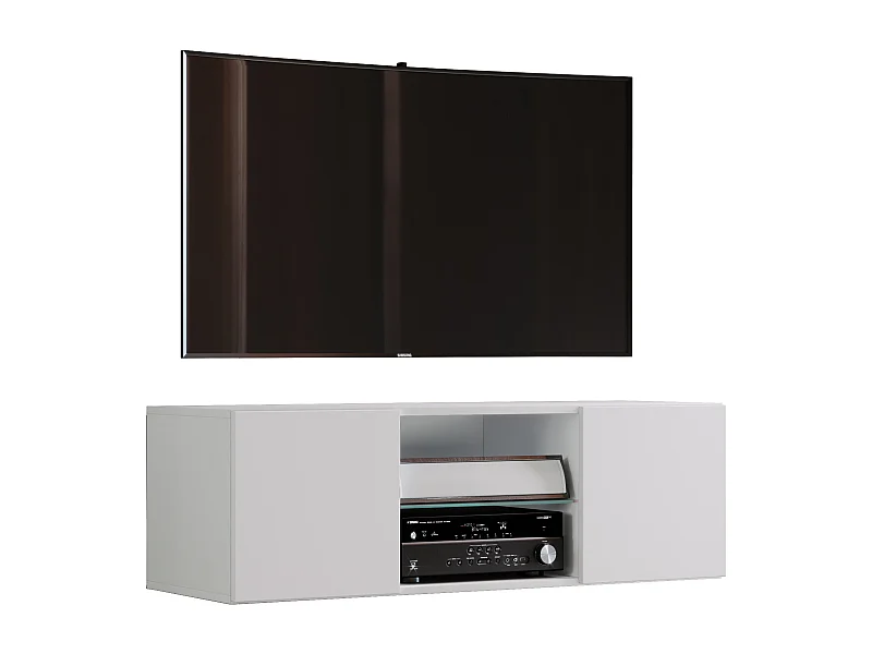 TV Furniture Jusa White H. 40 x W. 95 x D. 36 cm