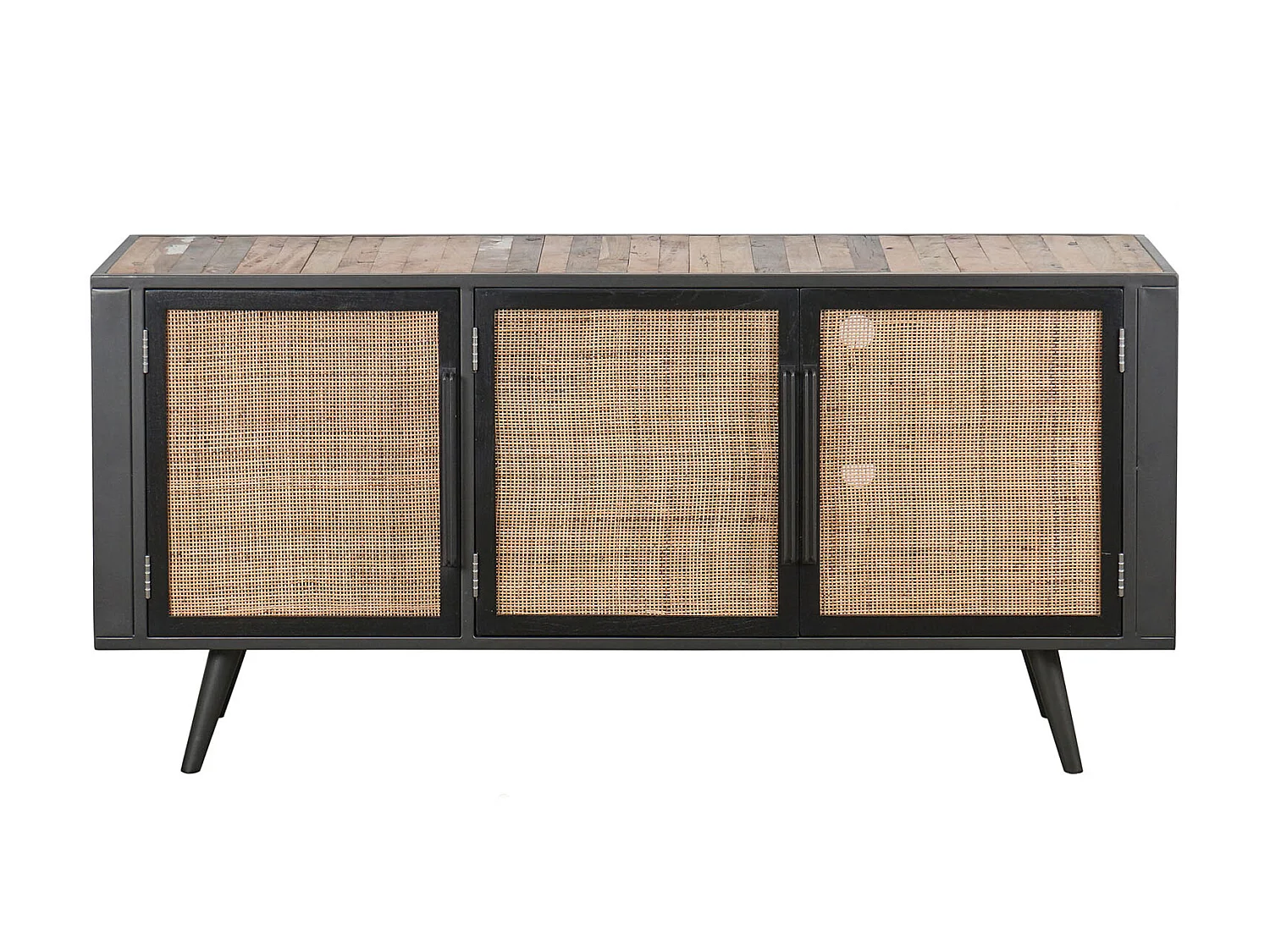 NordicRattan TV-meubel met 3 deuren, naturel.