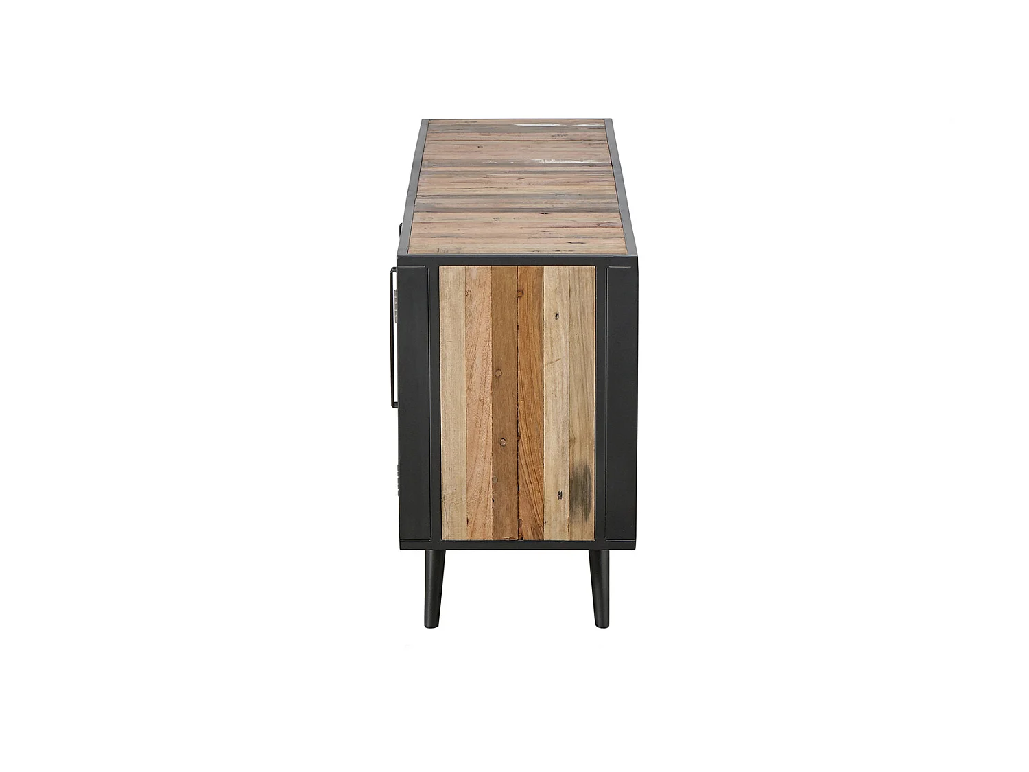 NordicRattan Meuble TV avec 3 portes, naturel.