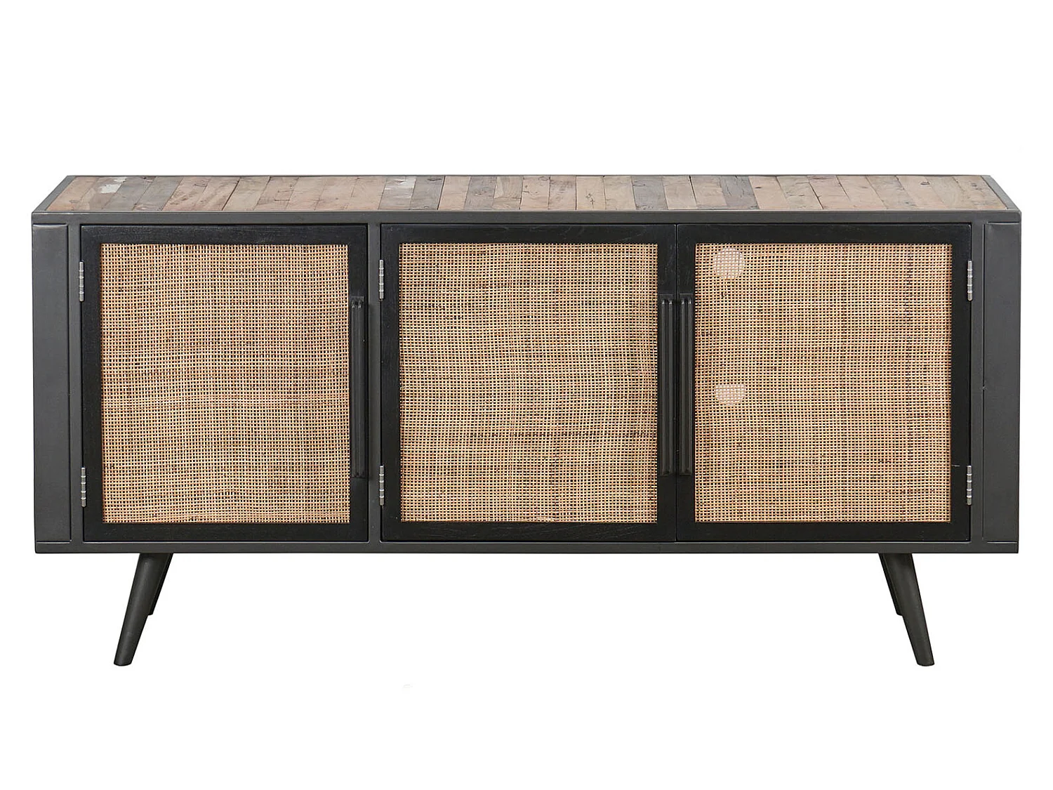 NordicRattan TV-meubel met 3 deuren, naturel.