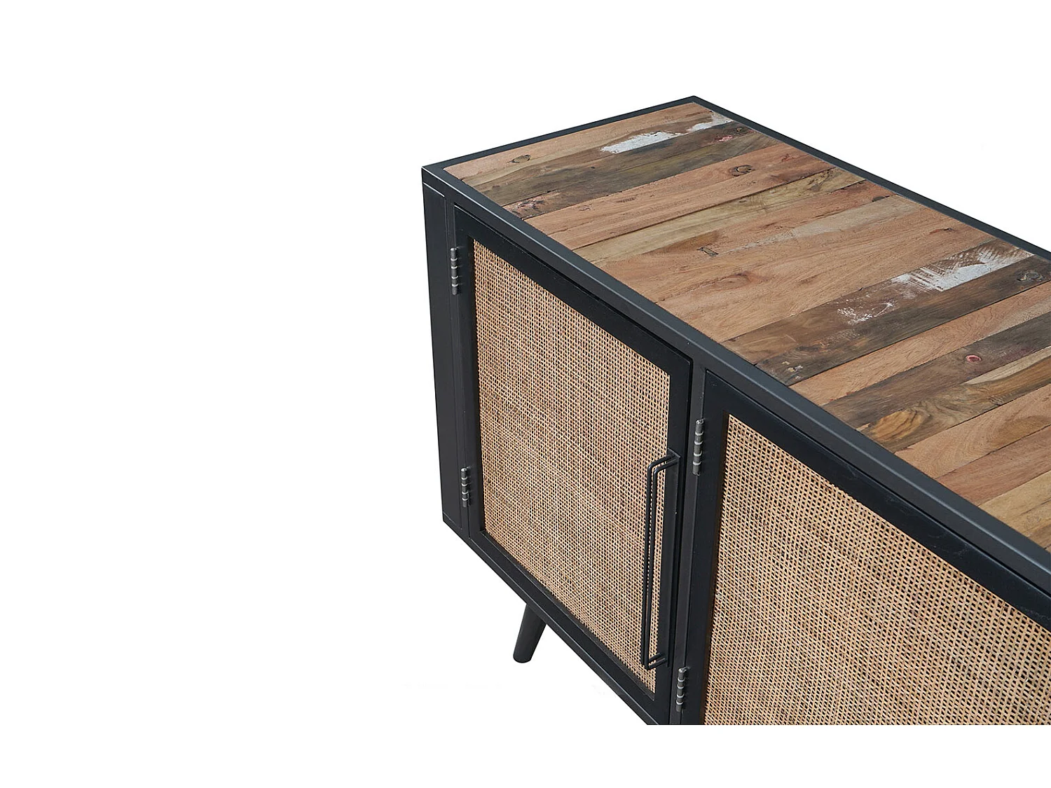 NordicRattan TV-meubel met 3 deuren, naturel.