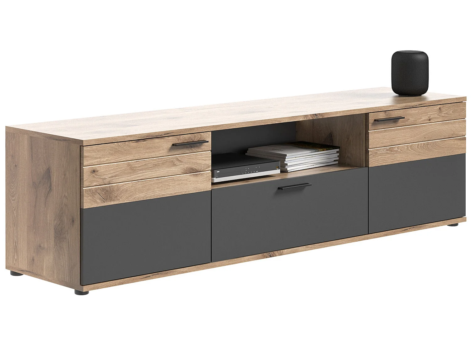 Mason TV-meubel 2 deuren eik decor.