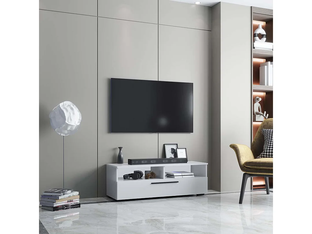 Holz TV Lowboard Möbel Fernsehschrank Arila XL