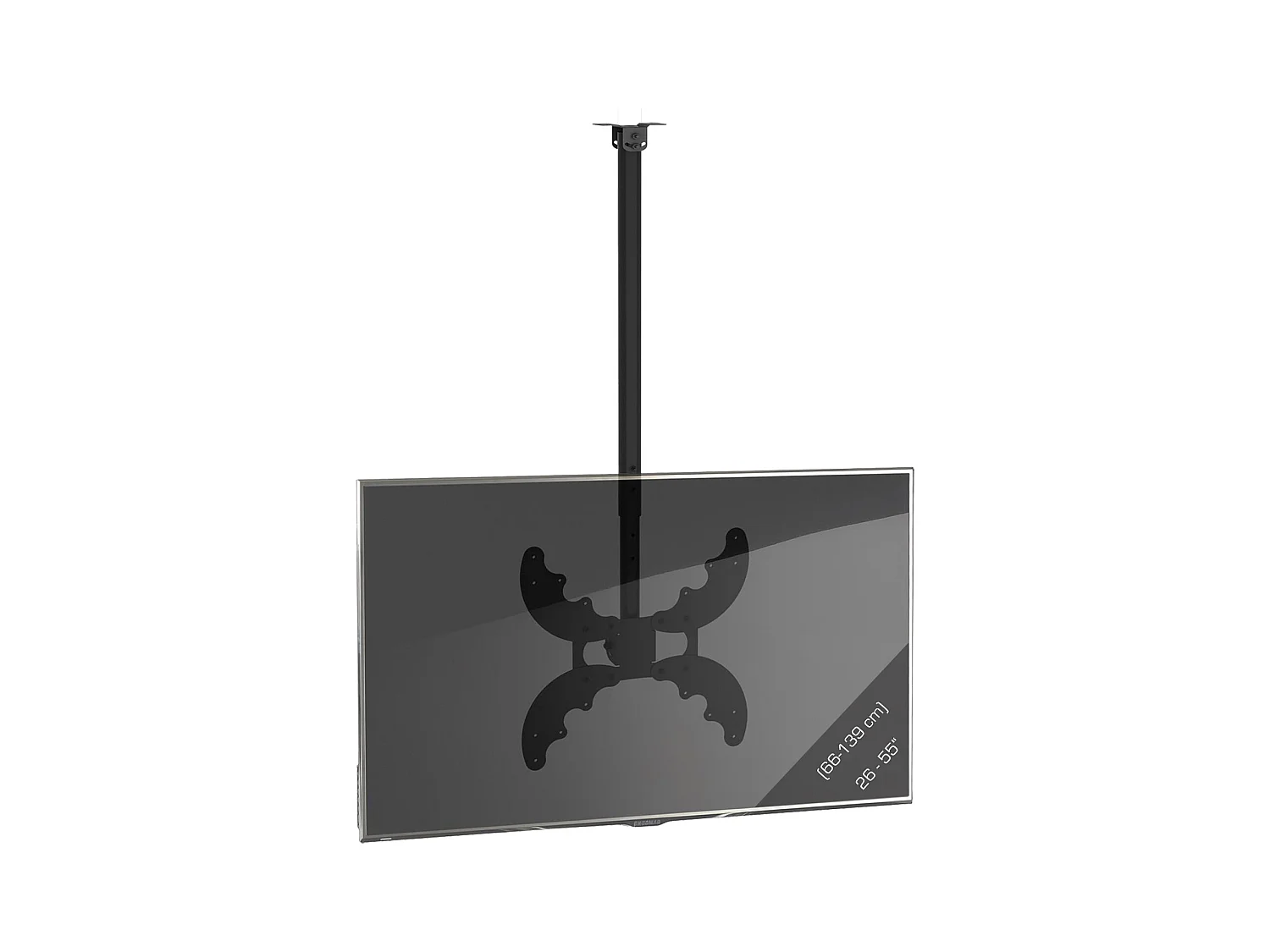TV ceiling mount B-DX Black H. 52 x W. 40 x D. 15 cm