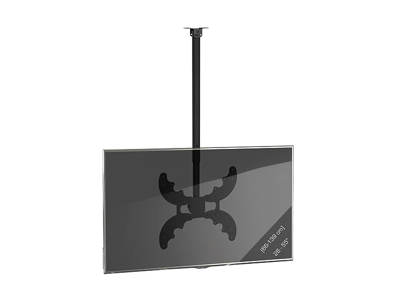 TV ceiling mount B-DX Black H. 52 x W. 40 x D. 15 cm