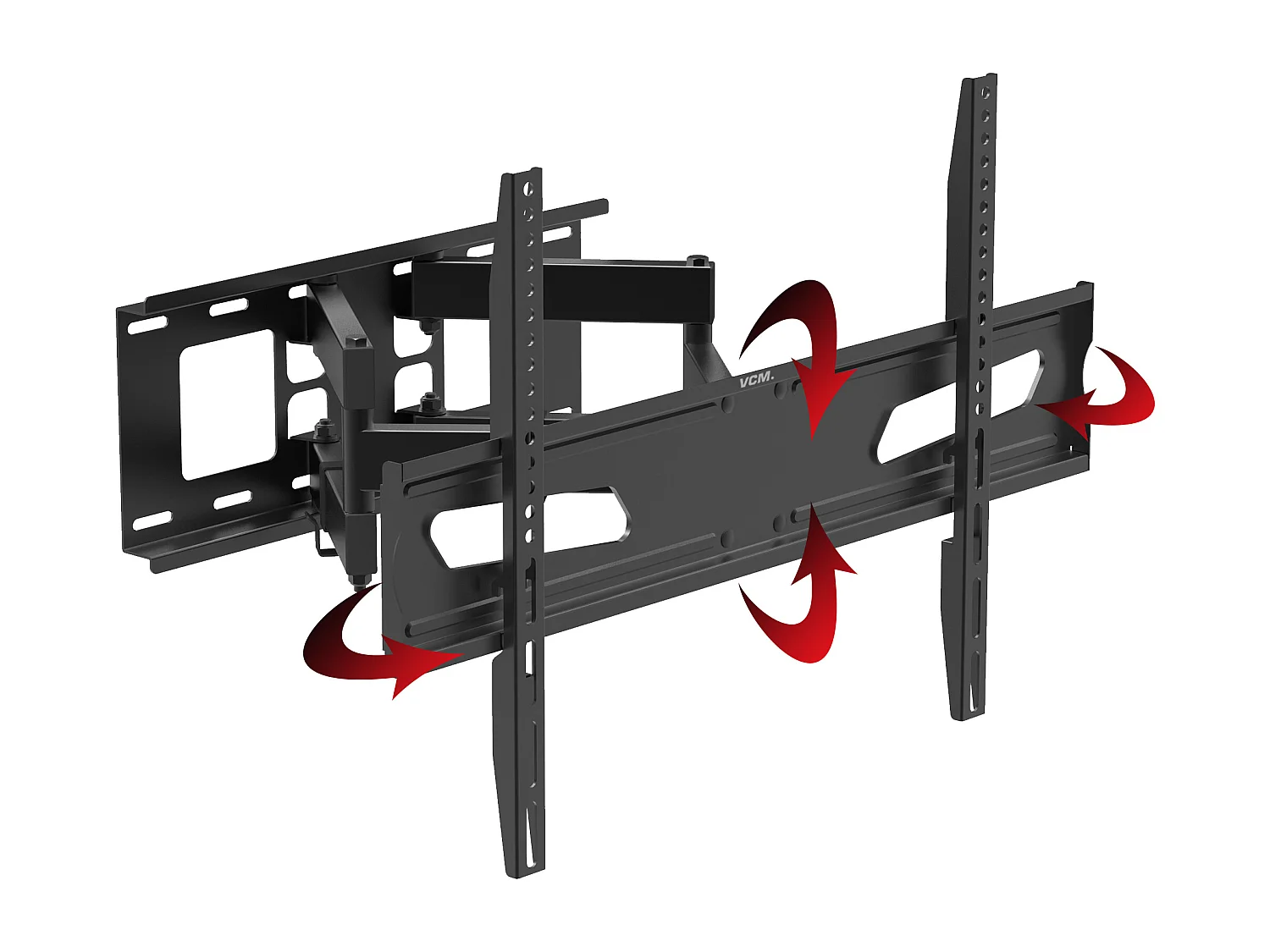 TV wall mount B-NS600 Black H. 43 x W. 65 x D. 8 cm