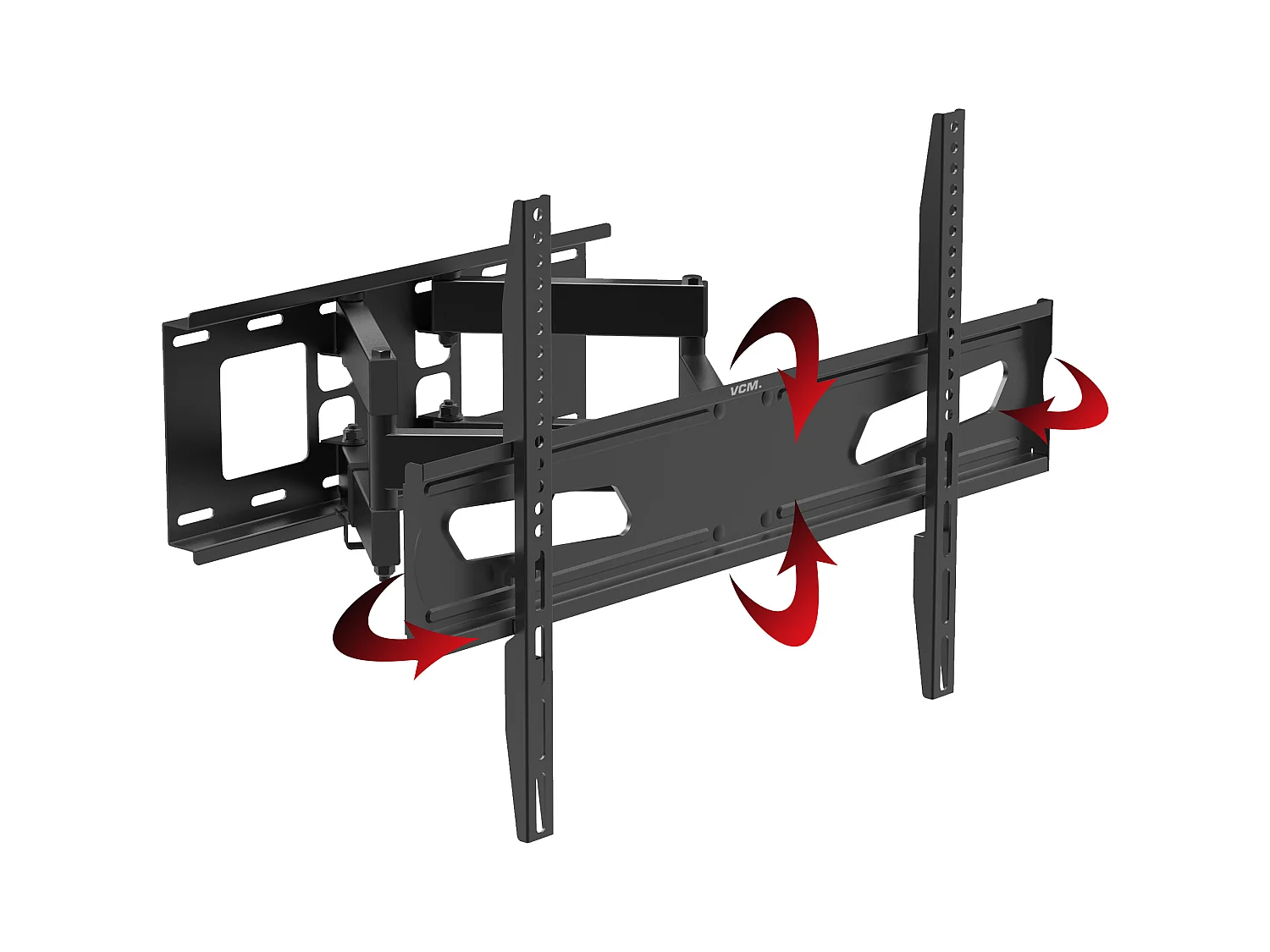 TV wall mount B-NS600 Black H. 43 x W. 65 x D. 8 cm