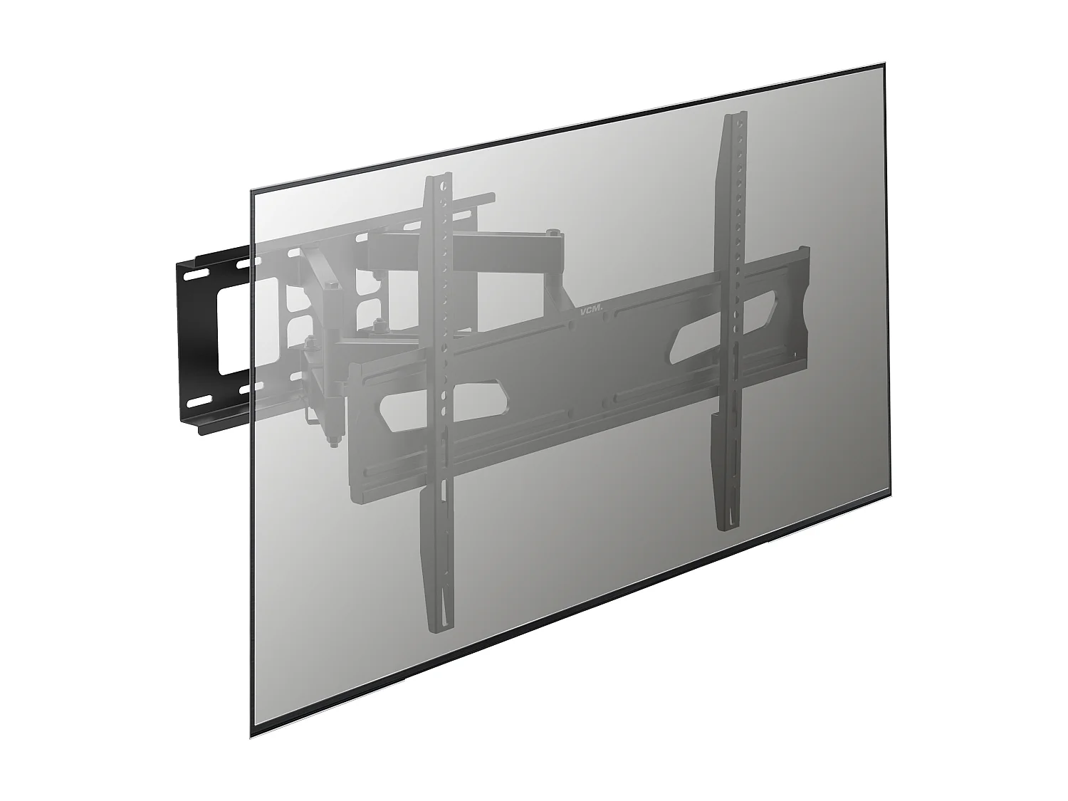 TV wall mount B-NS600 Black H. 43 x W. 65 x D. 8 cm