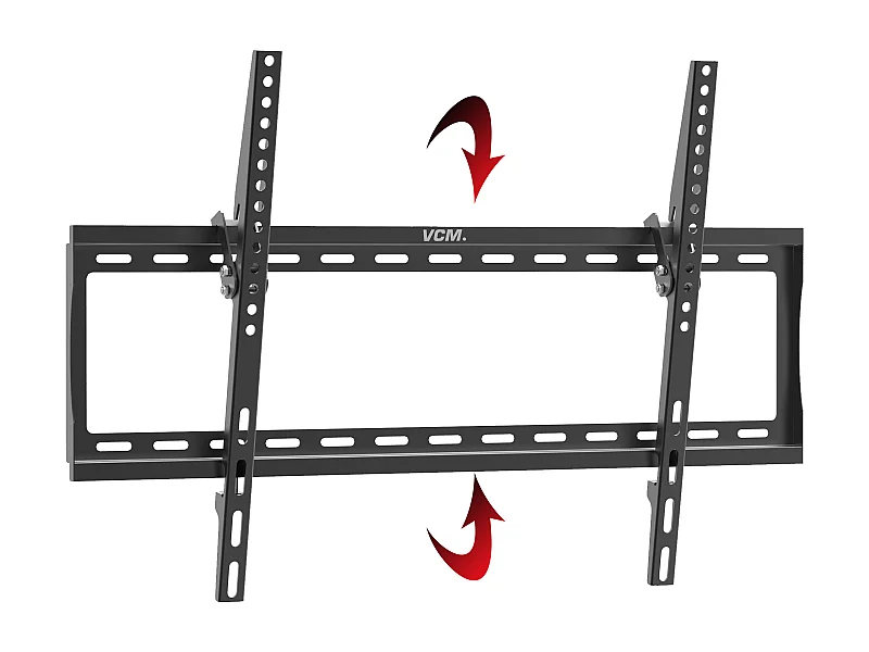 TV wall mount B-FN black H. 42 x W. 65 x D. 3 cm