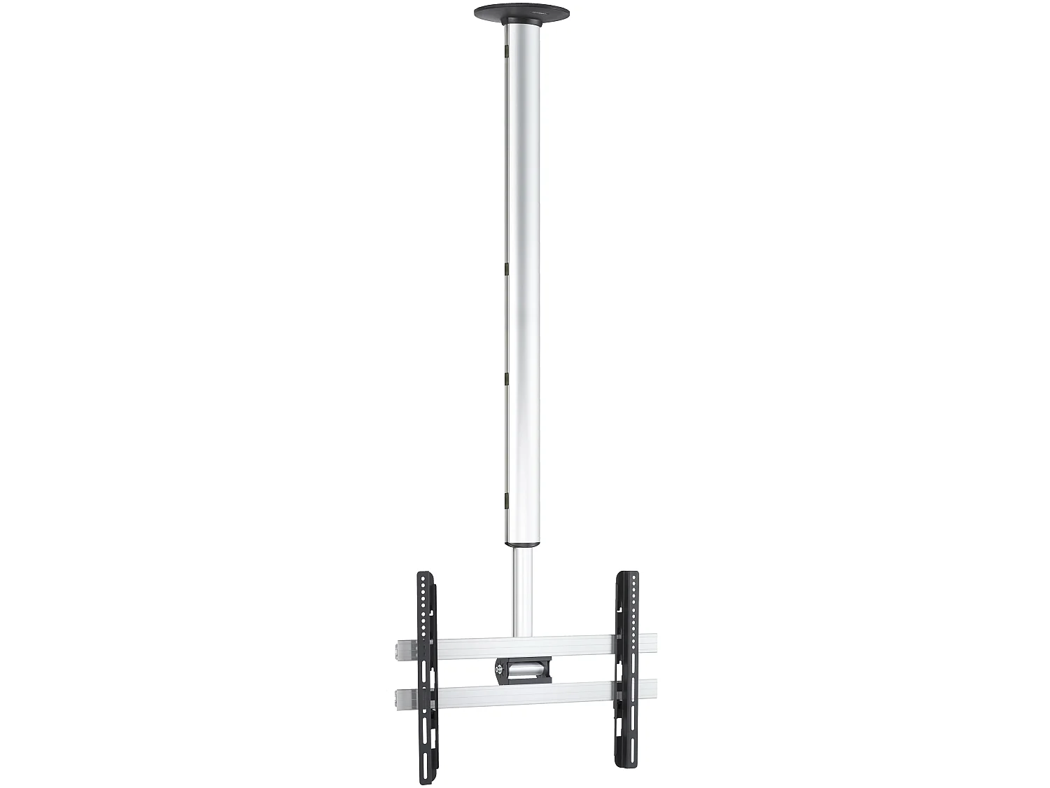 CM 4 XXL TV - Support de télévision fixation plafond XXL, argenté, noir.