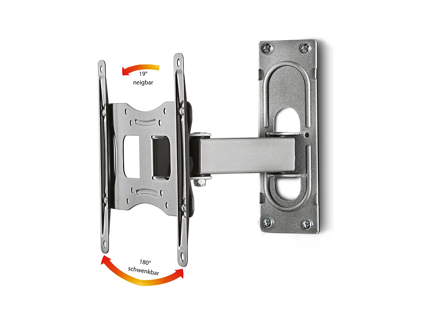 TV wall mount B-FS2 Silver H. 22 x W. 22 x D. 10 cm