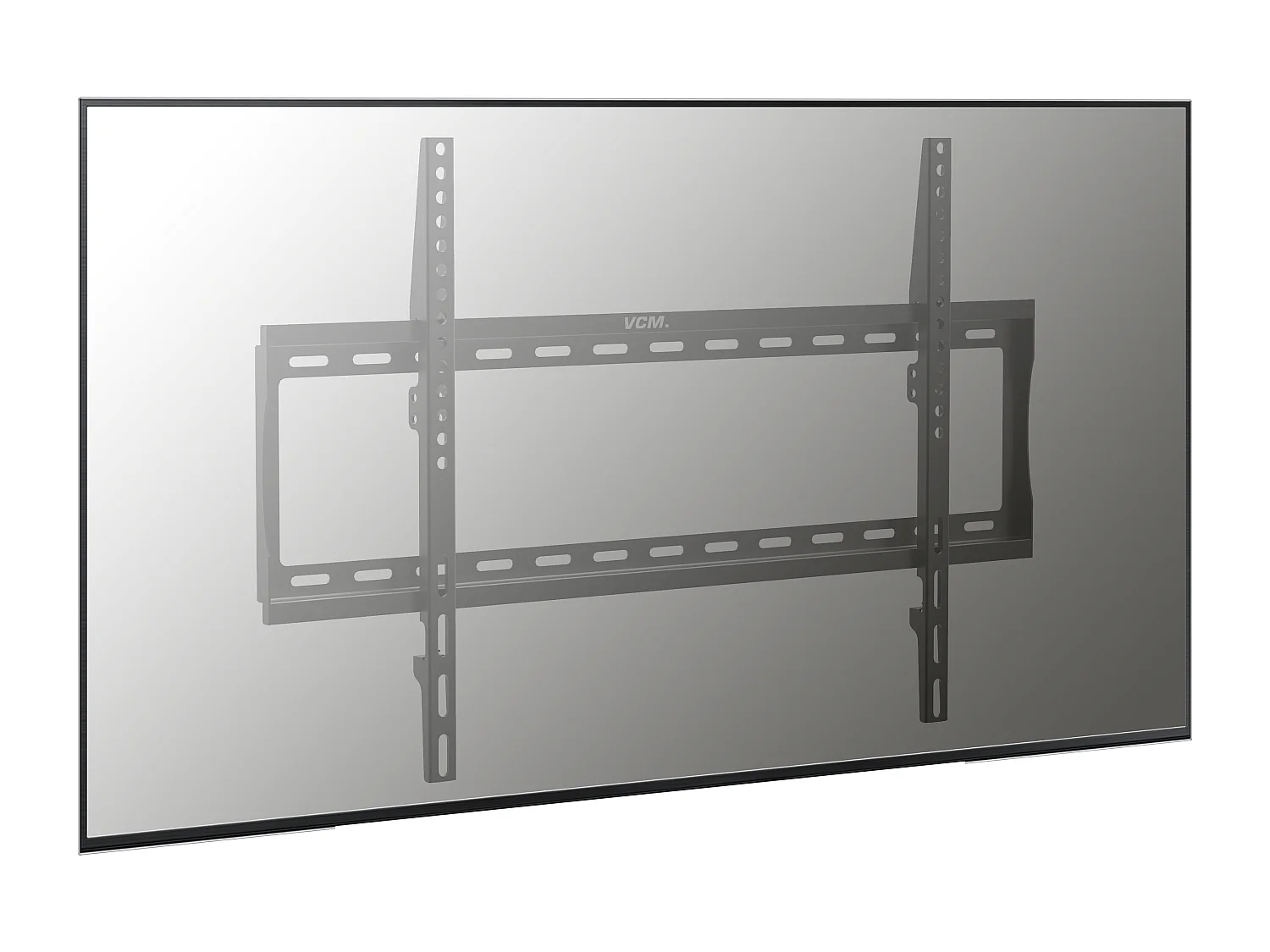 B-FX 600 Fixation murale TV, noir.