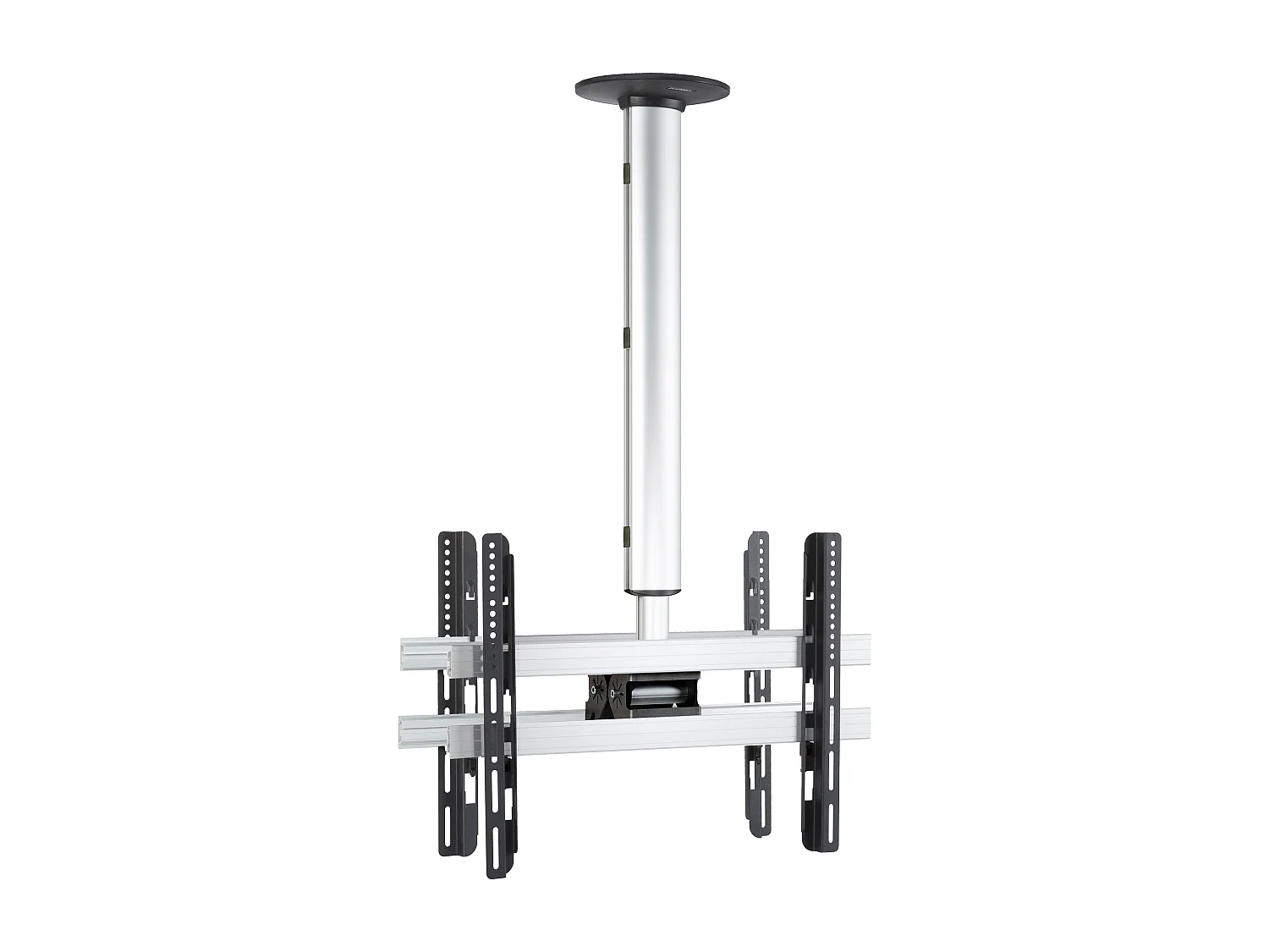 TV ceiling mount CM Silver H. 94 x W. 62 x D. 12 cm