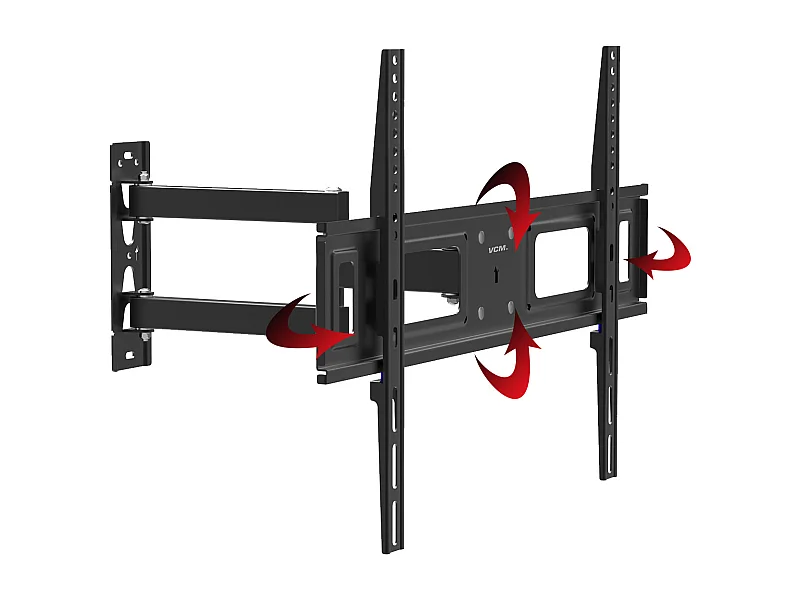 TV wall mount B-SN600 Black H. 42 x W. 64 x D. 8 cm