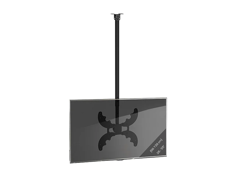 TV ceiling mount B-DX Black H. 76 x W. 40 x D. 15 cm