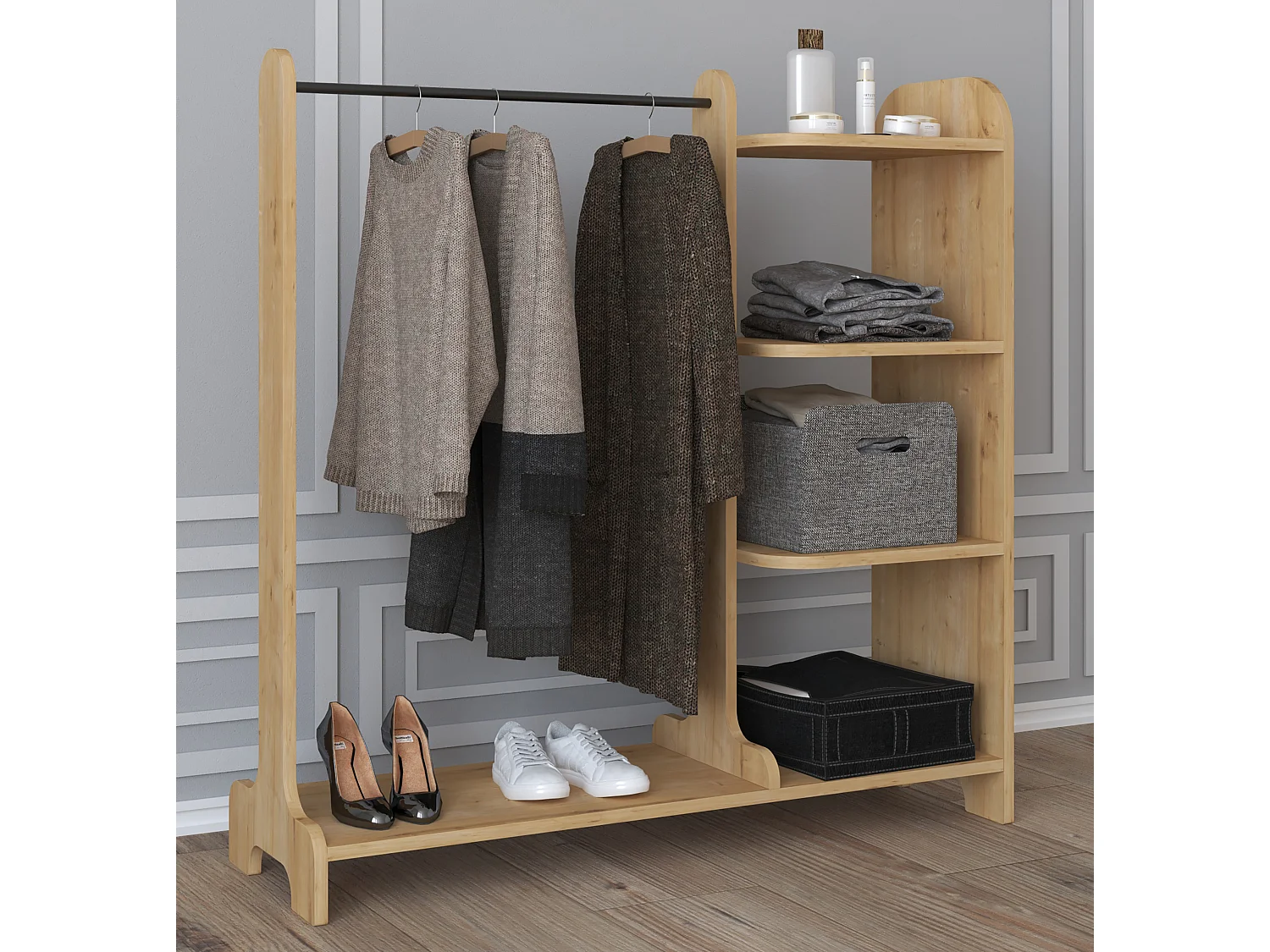 Open walk-in guardaroba LempuM