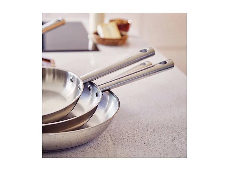 Poêle Cicla 28 cm en acier inoxydable recyclé