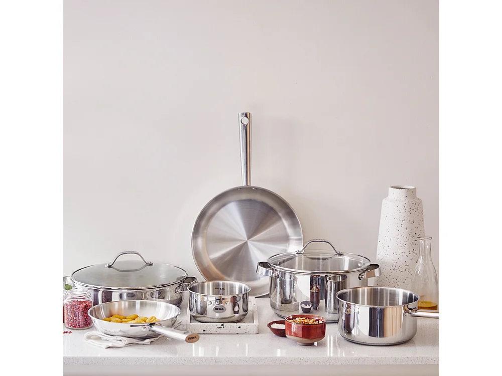 Poêle Cicla 28 cm en acier inoxydable recyclé