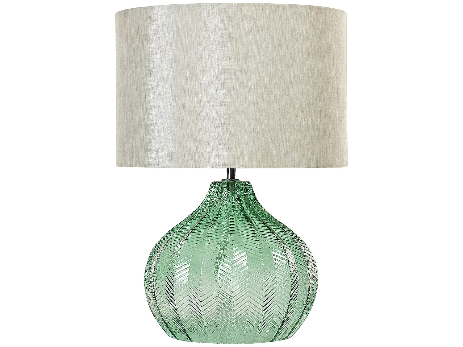 Lampada da tavolo vetro verde KEILA