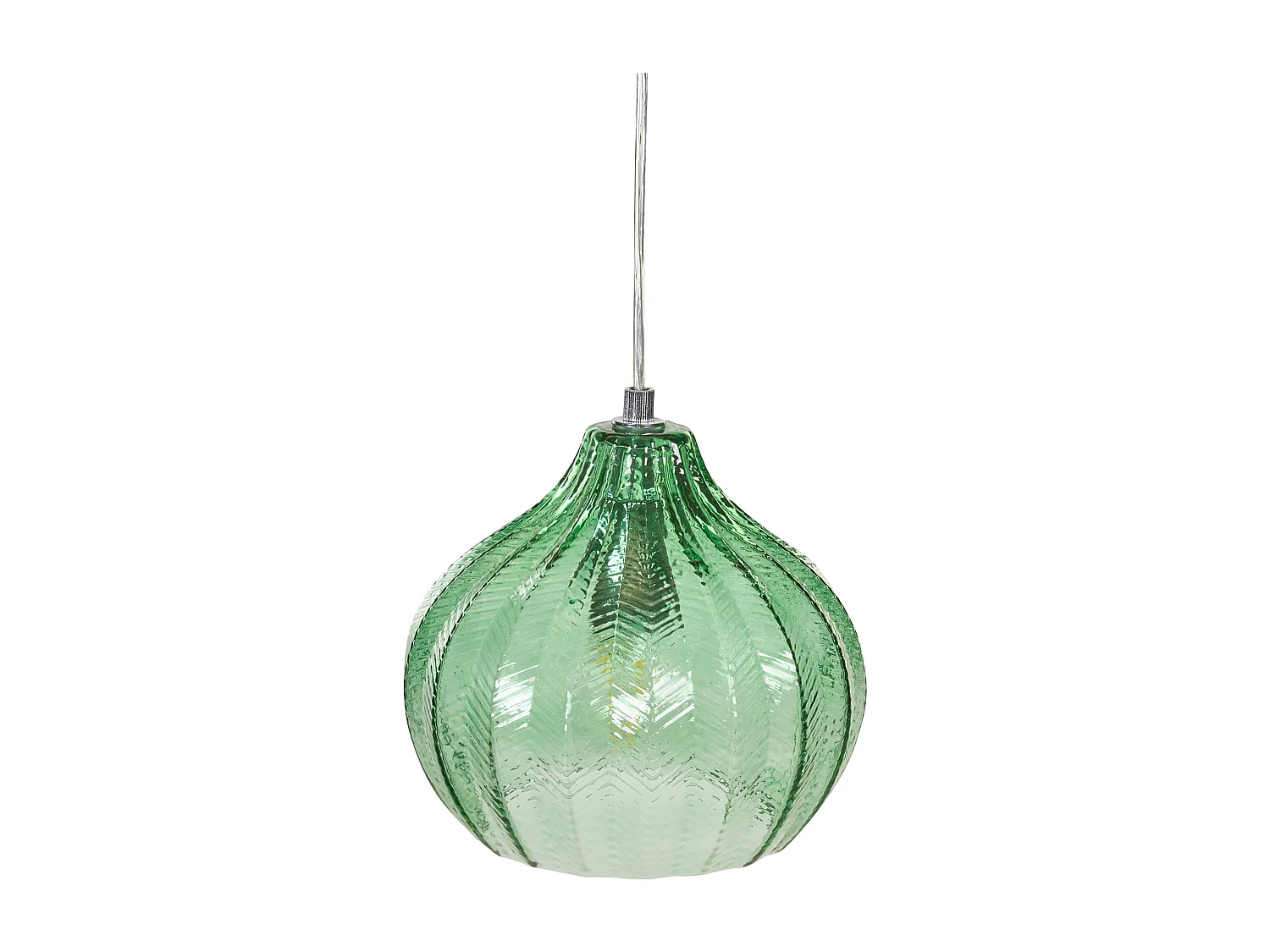 Lampe suspension KEILA Verre Vert