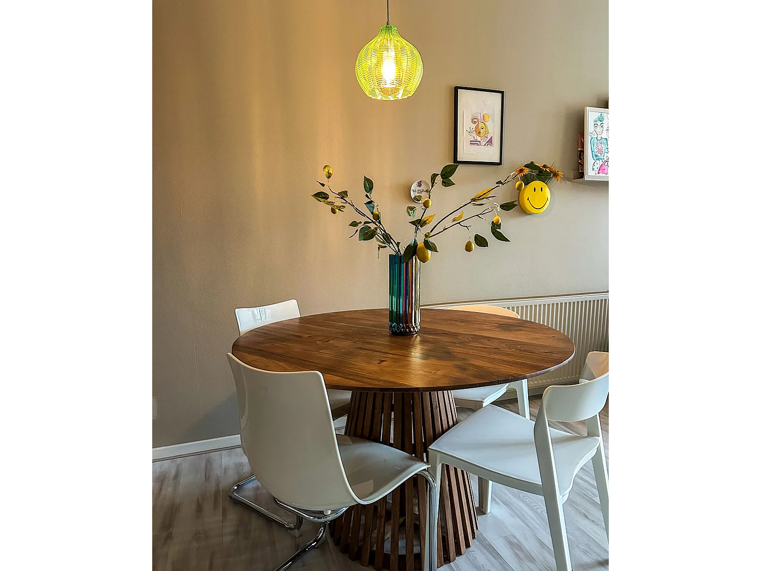 Lampe suspension KEILA Verre Vert
