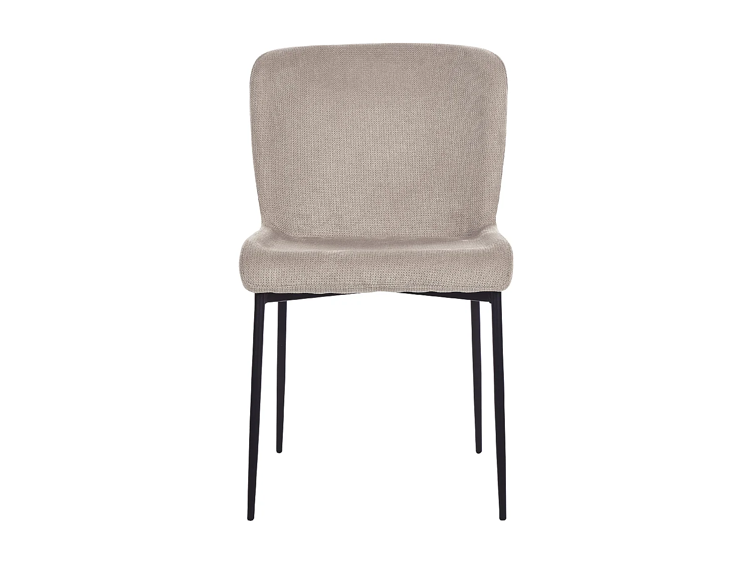 Lot de 2 chaises de salle à manger ADA Taupe