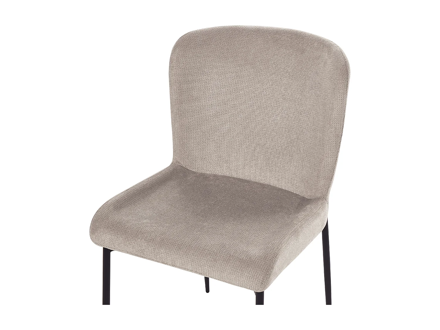 Lot de 2 chaises de salle à manger ADA Taupe