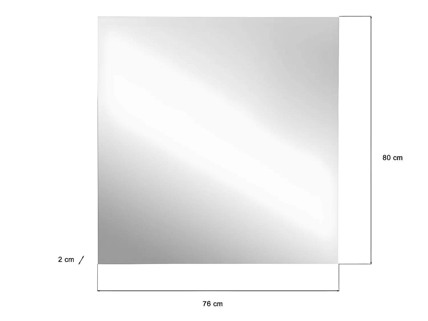 Torino spiegel eik decor.