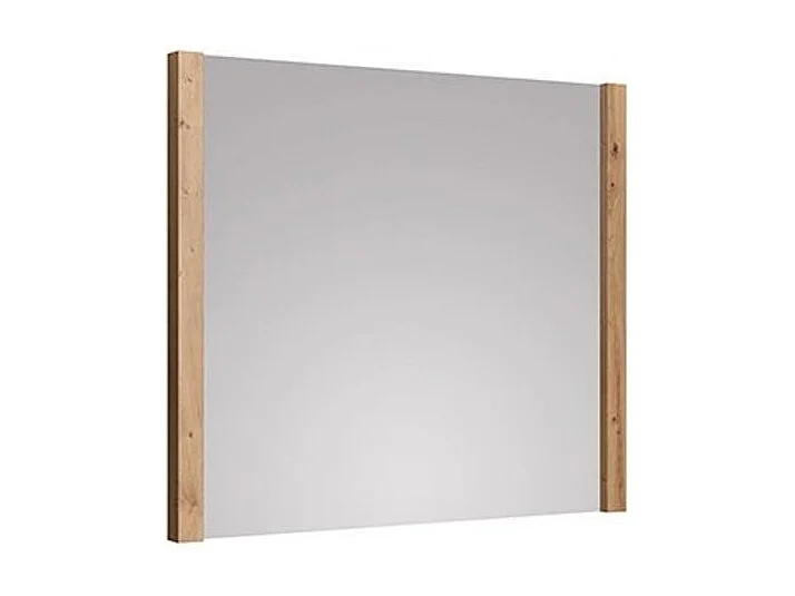 Miroir avec bords en bois MDF clair Maria