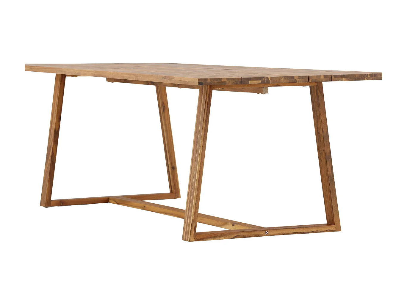 Table de Jardin en Bois "Plankton" 220cm Naturel