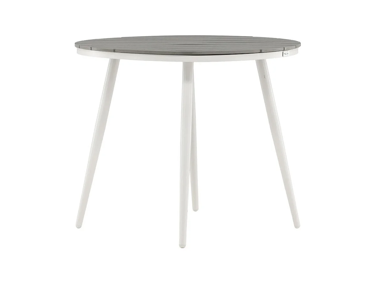 Table de Jardin Ronde "Break" 90cm Gris